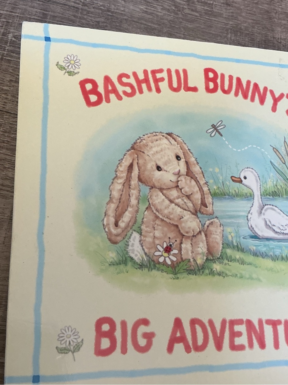 Jellycat Bashful Bunny’s Big Adventure Board Book 2008 - Picture 3 of 9